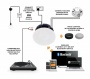 Lithe Audio Bluetooth 5 Wireless 6.5'' Ceiling Speaker (2 Master And 2 Passives)