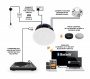 Lithe Audio 6.5'' Bluetooth 5 IP44 Rated Bathroom Ceiling Speaker (Pair)