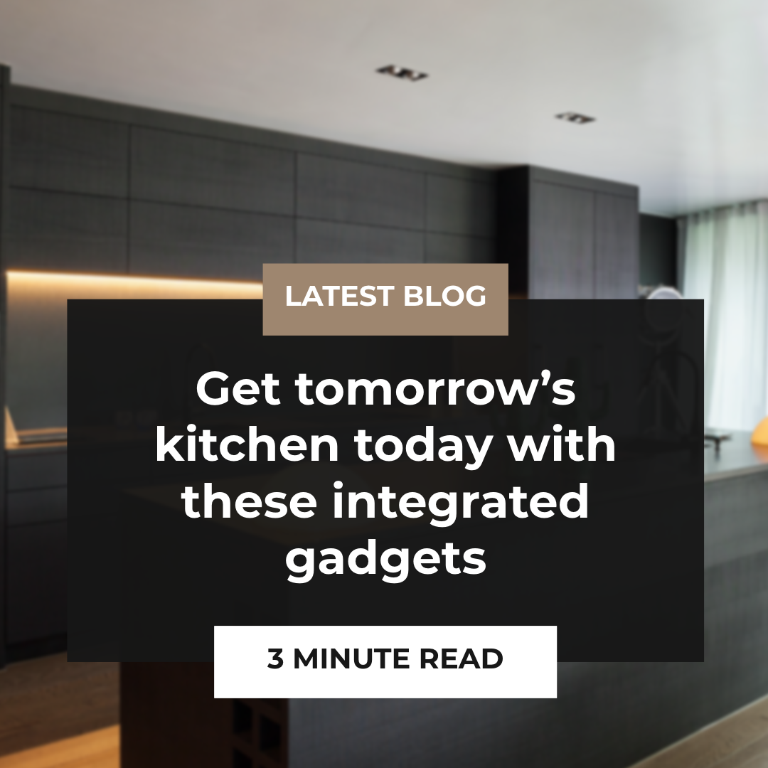 Get tomorrow's kitchen today with these integrated gadgets