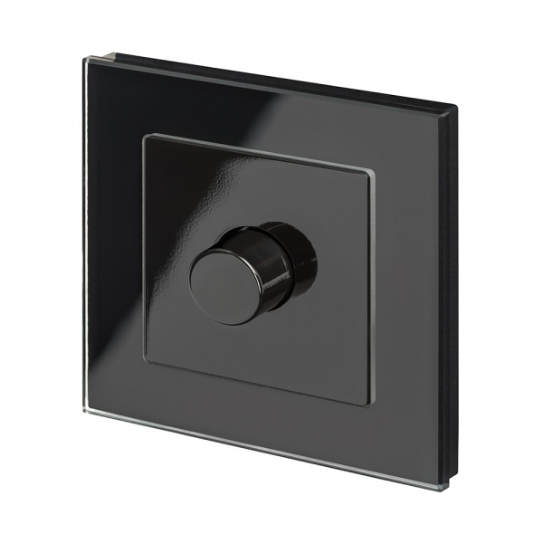 Crystal RCA Volume Controller Black PG