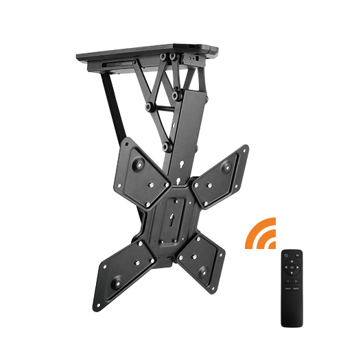 Remote Control Motorized Flip Down Ceiling Mount 23''-55''